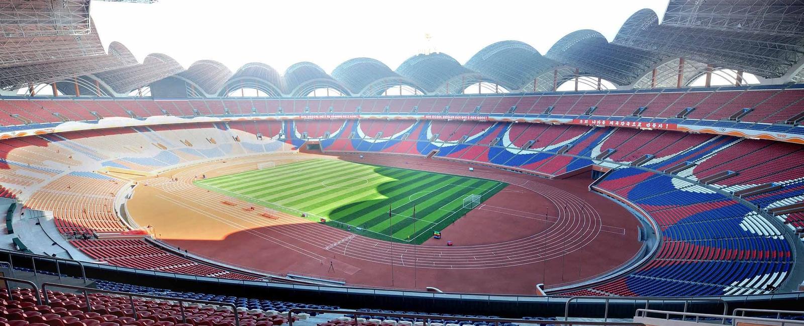 The largest football soccer stadium in the world is the rungrado may day stadium in north korea