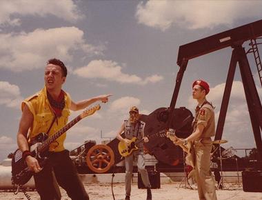 The first song played on armed forces radio during operation desert shield was rock the casba by the clash