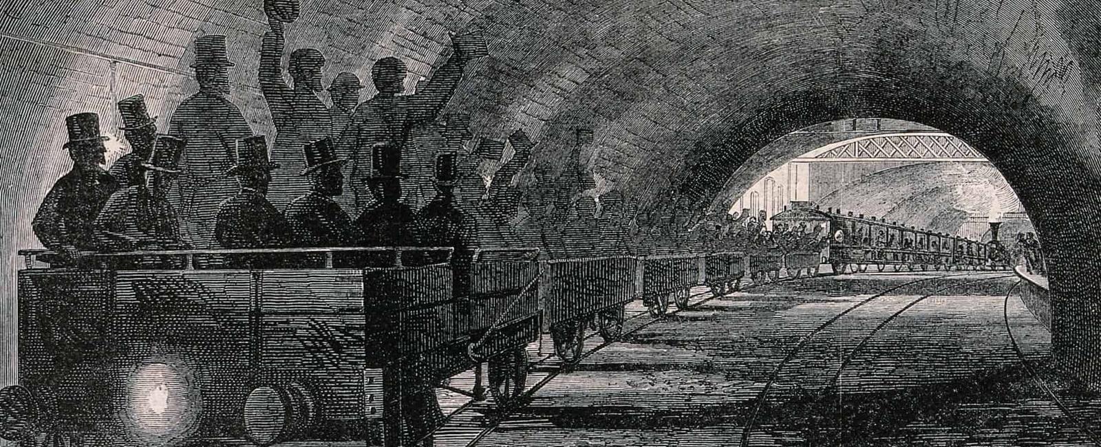 London was the first city in the world to trial an underground railway