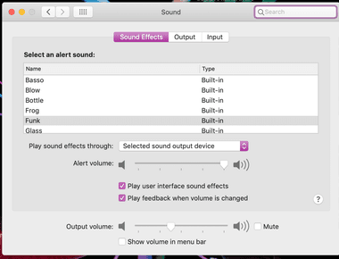 If you hit shift volume up down on mac a sound is emitted indicating the intensity of the volume