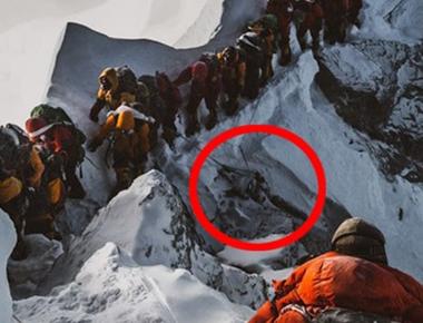 There are roughly 200 corpses on mount everest that are used as way points for climbers