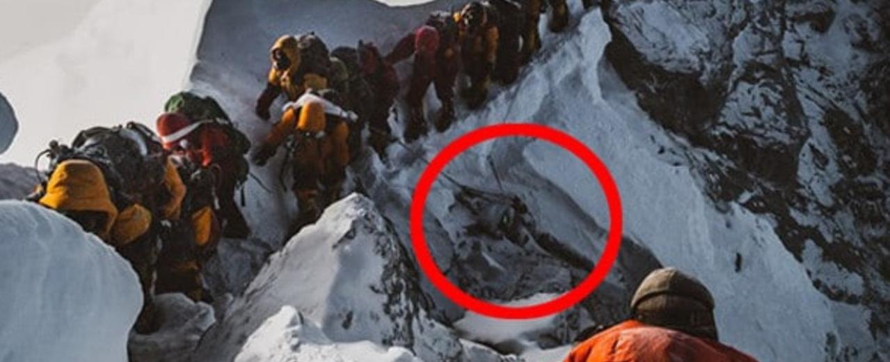 There are roughly 200 corpses on mount everest that are used as way points for climbers