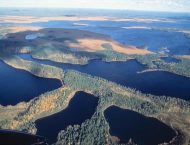 Finland is nicknamed land of the thousand lakes