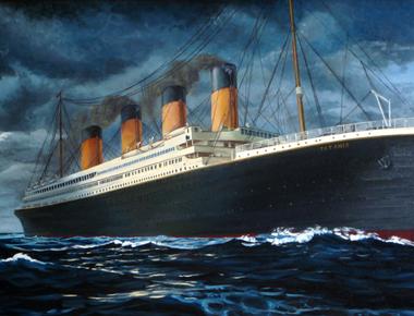 The titanic is still chilling here atlantic