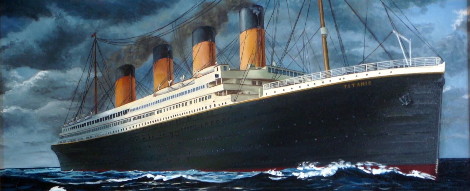 The titanic is still chilling here atlantic