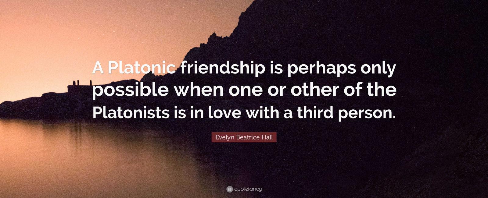 Philia is the name for an intimate authentic friendship or platonic love in this kind of love both want what is best for the other person and feel they have a connection akin to soul mates