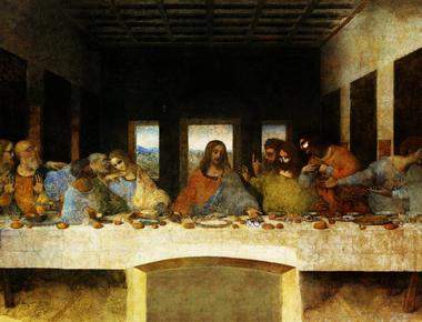 Probably the most famous dinner party in history lastsupper