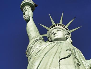 The name of the woman on the statue of liberty is mother of exiles