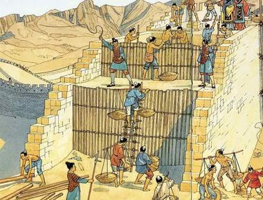 The construction of the great wall took over two thousand years