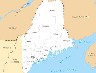 Maine is the only state that has borders with only one other state