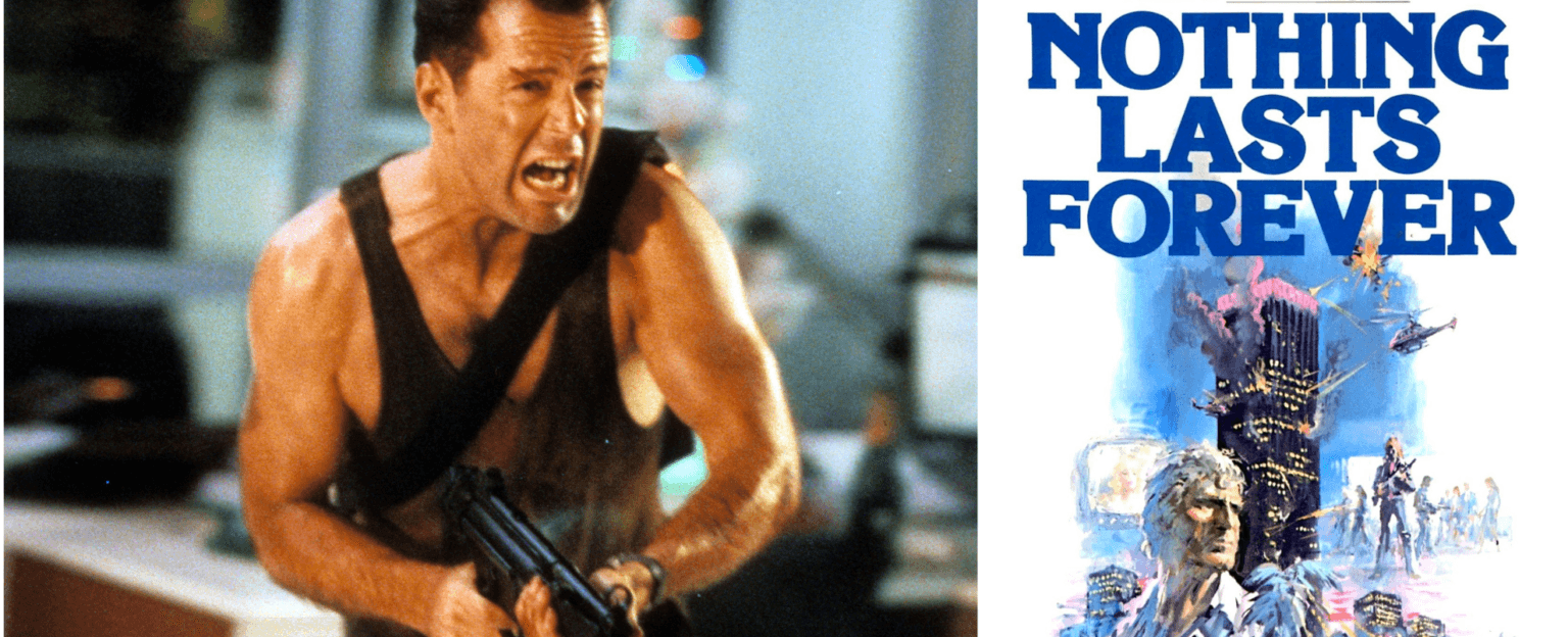 Die hard was based on roderick thorp s 1979 novel nothing lasts forever a sequel to his 1966 classic the detective