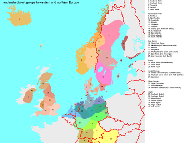 English is a germanic language descended from the same language family as german dutch swedish and 43 other germanic languages