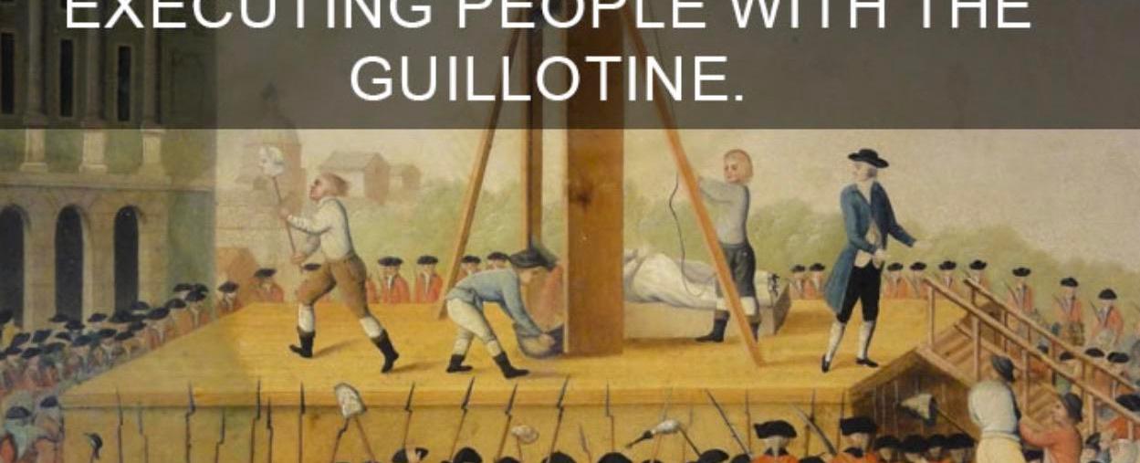 France was still using the guillotine when the first star wars film came out