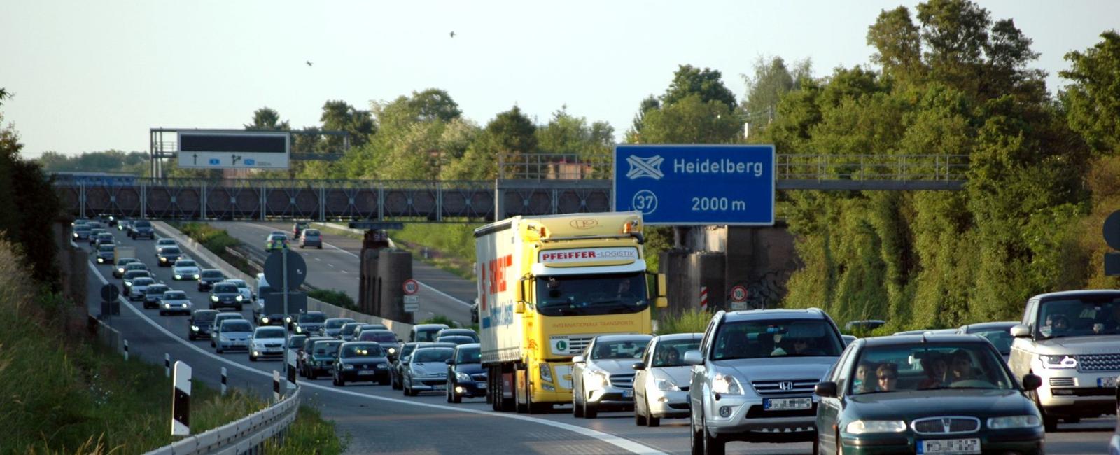 In germany it is illegal to run out of gas on the autobahn