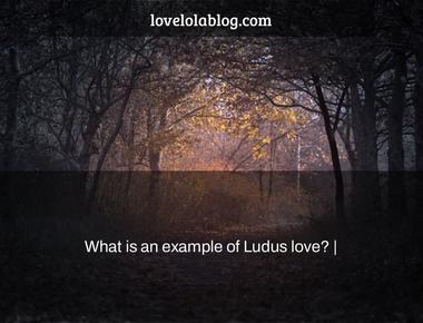 Ludus is the name for playful and flirtatious love including infatuation this kind of love is rooted in having fun and can include everything from a crush to a casual fling