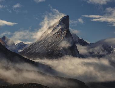 The highest vertical drop on earth is almost 1 mile off of mt thor on baffin island in canada