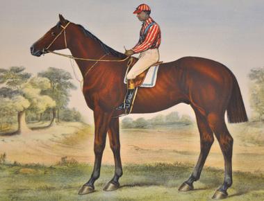 In the first kentucky derby in 1875 13 of the 15 jockeys were black of the first 28 derby winners 15 were black