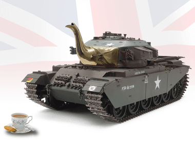 All british tanks are equipped with boiling vessels which are essentially tea making facilities