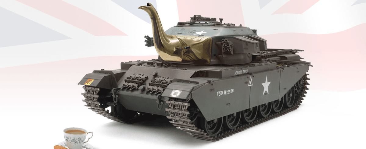 All british tanks are equipped with boiling vessels which are essentially tea making facilities