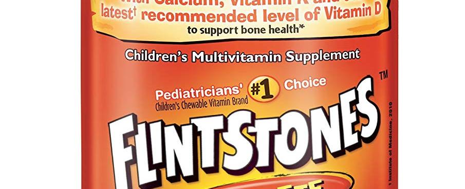 There s no betty rubble in the flintstones chewable vitamins