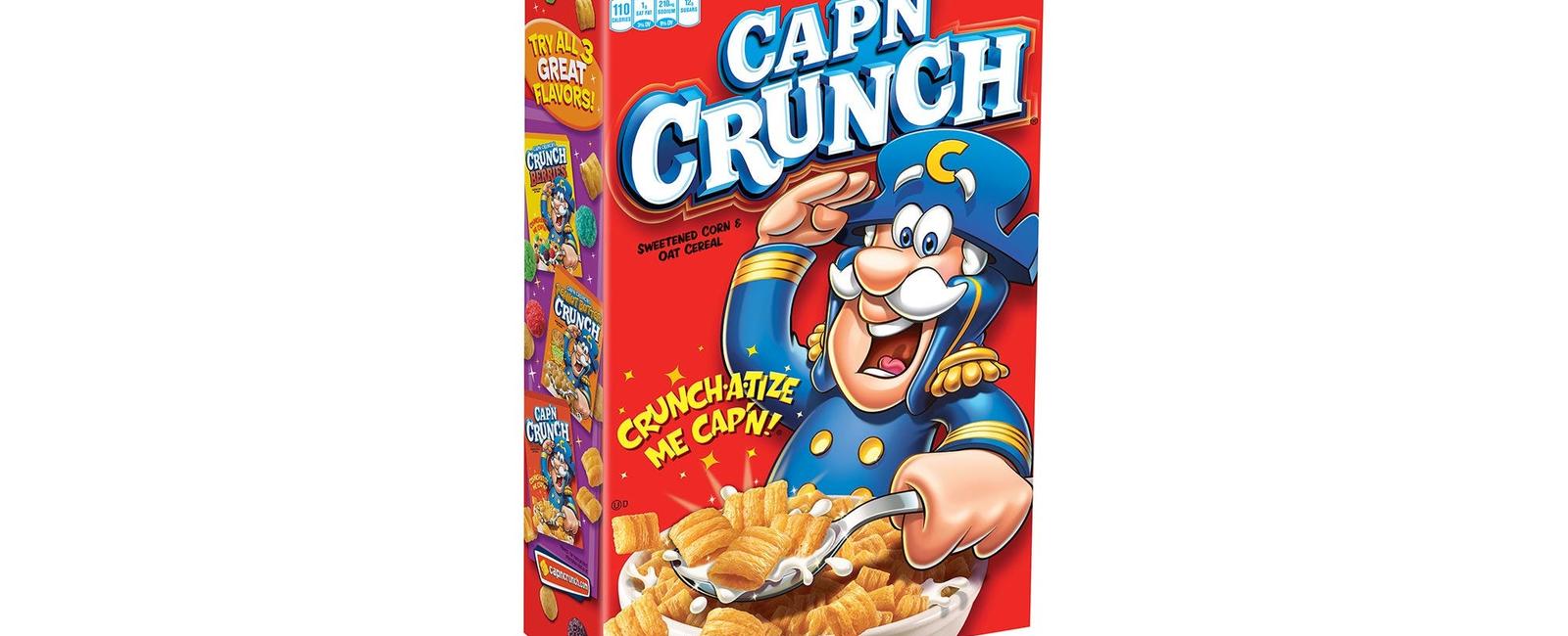 Cap n crunch s full name is horatio magellan crunch