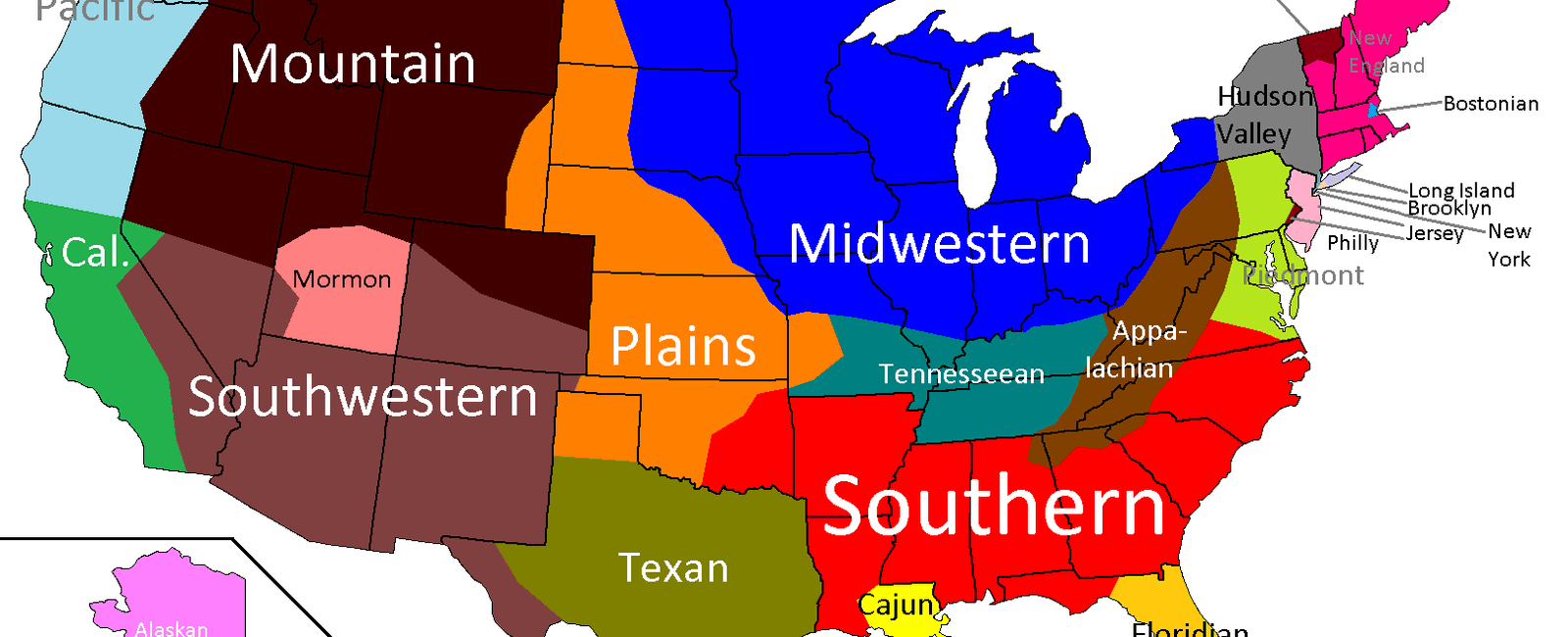 The so called southern accent in the united states today only began to form after the civil war
