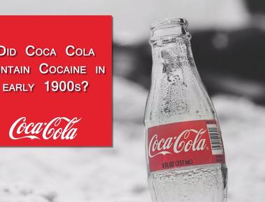 Coca cola contained cocaine from 1885 to 1903