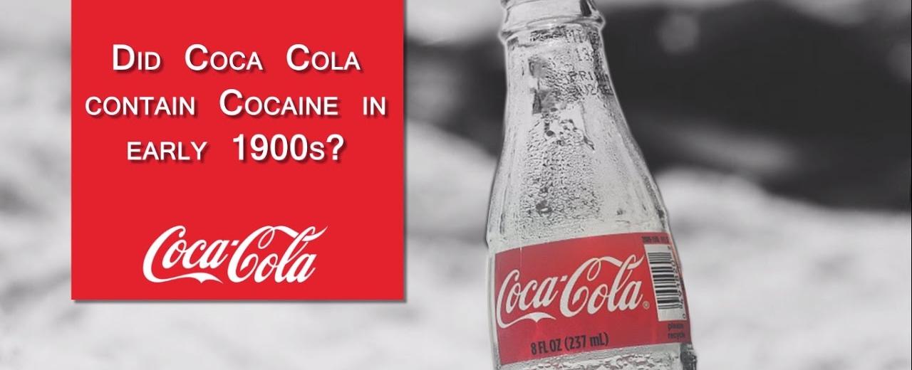 Coca cola contained cocaine from 1885 to 1903