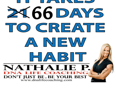 The average person takes 66 days to form a new habit