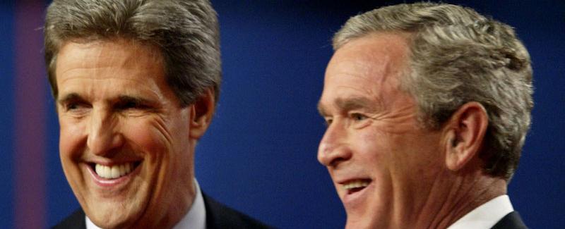 George w bush and john kerry are 16th cousins three times removed