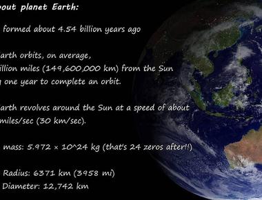 Earth is approximately 4 54 billion years old