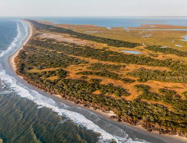 Barrier islands form thanks to the constantly shifting sand that accumulates parallel to the shoreline while you can find them off the united states east and gulf coasts they can vanish entirely as well