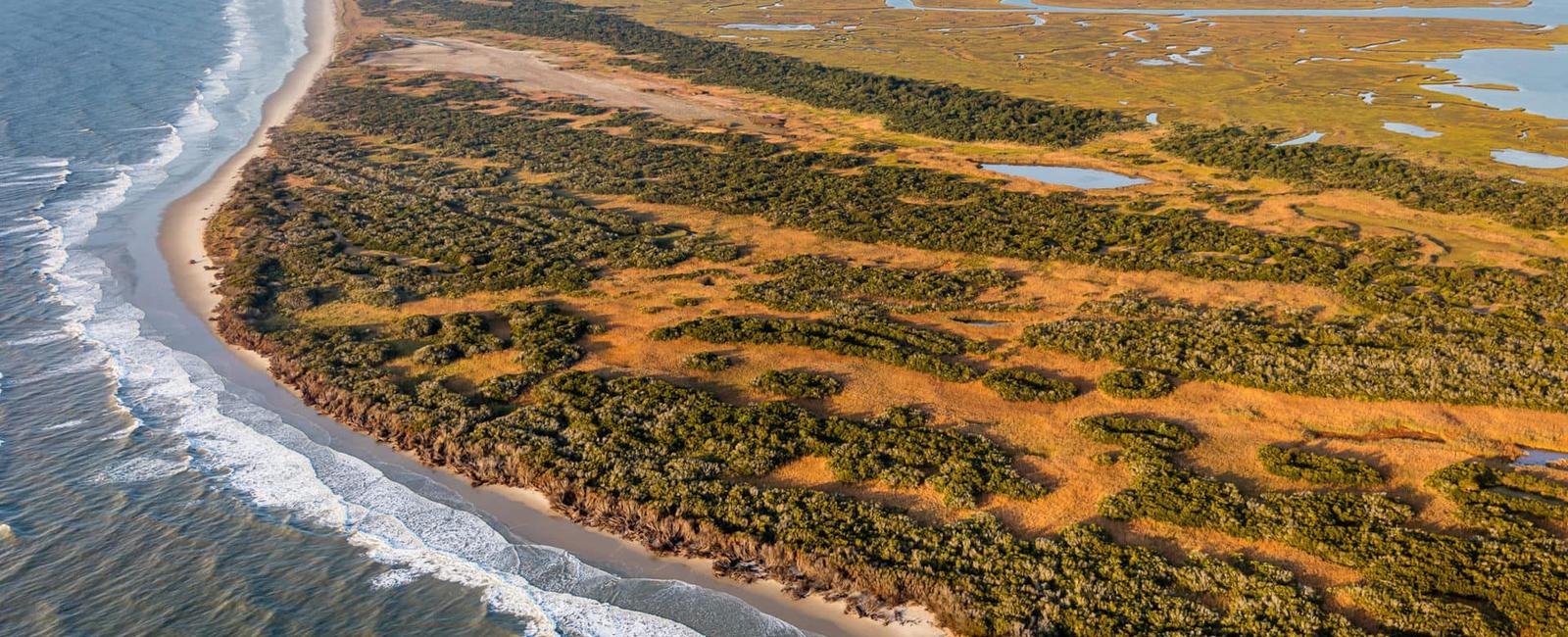 Barrier islands form thanks to the constantly shifting sand that accumulates parallel to the shoreline while you can find them off the united states east and gulf coasts they can vanish entirely as well