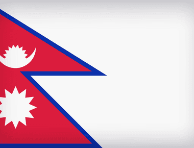 Nepal is the only country that has a non rectangular flag it is asymmetrical