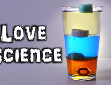 Liquids of all kinds have different densities try mix a few liquids together in a jug and see what floats and what sinks to the bottom those at the bottom are denser