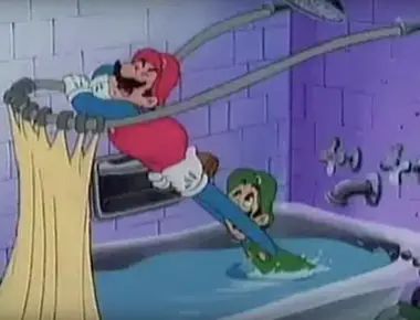 Possibly the only plumber ever to rescue a princess mario