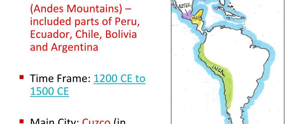 The incas measurement of time was based on how long it took to boil a potato