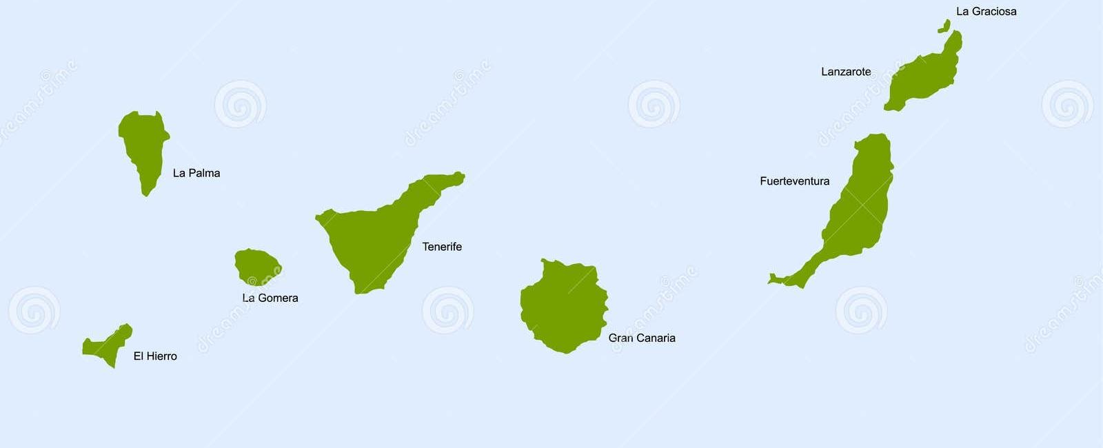 The canary islands are named after dogs not birds