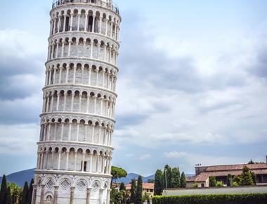 There are 269 steps to the top of the leaning tower of pisa