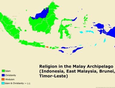 The malay archipelago is the largest on earth it contains over 17 000 islands from indonesia and over 7 000 from the philippines