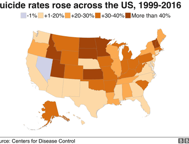 Lithuania has the highest suicide rate in the world