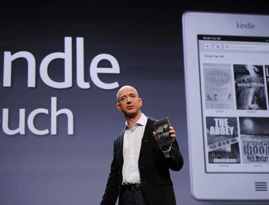 Amazon sells more e books than printed books