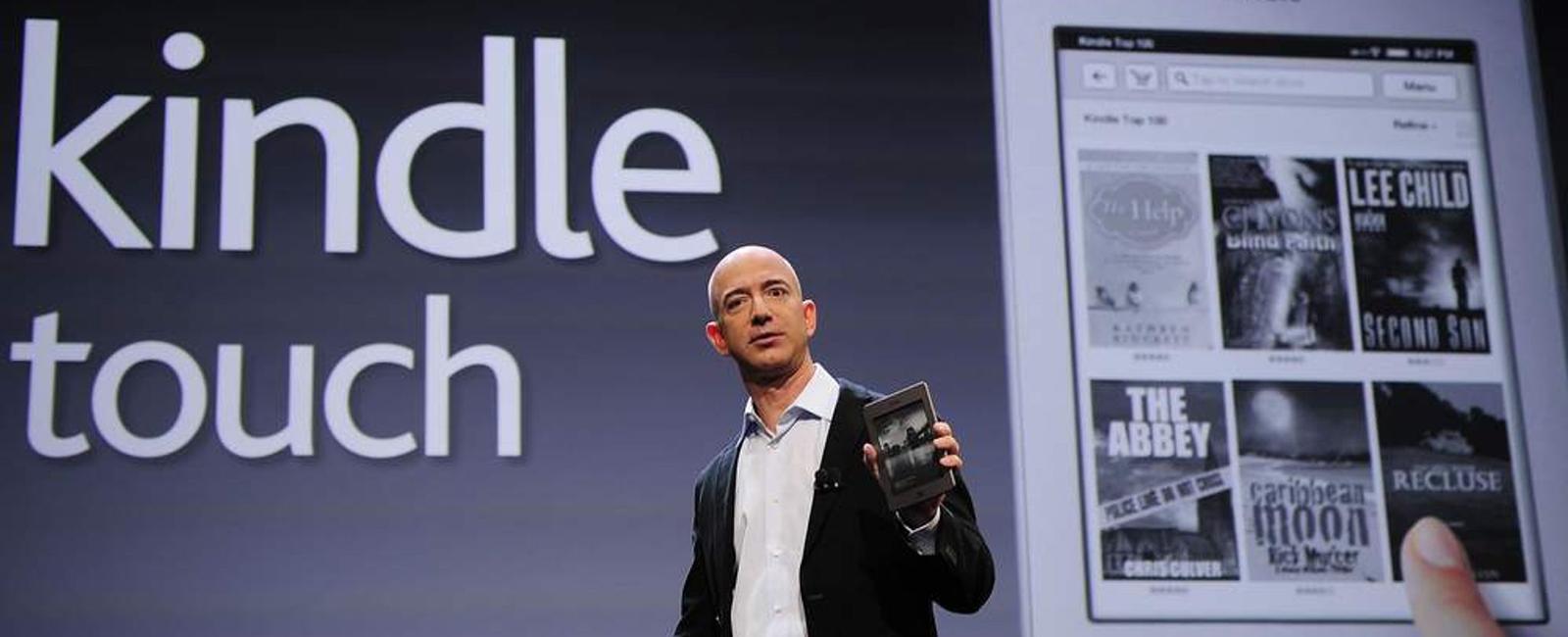 Amazon sells more e books than printed books