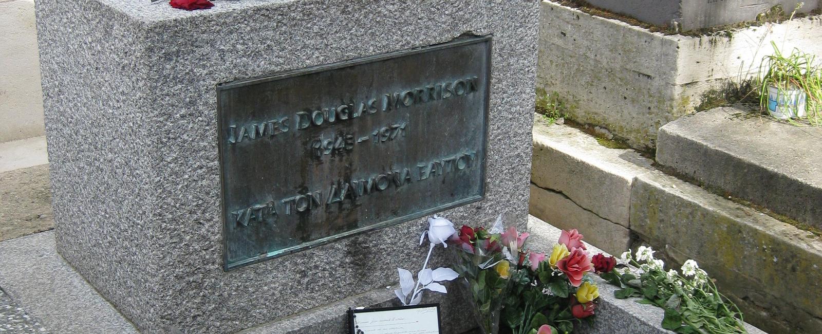 In which city is jim morrison buried paris