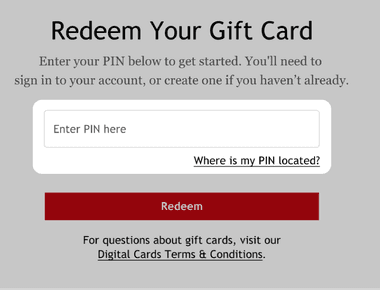 About 20 of gift cards never are redeemed at the full value of the card