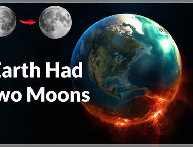 At one point in history researchers believed that earth had two moons