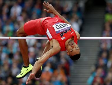 No high jumper has ever been able to stay off the ground for more than one second