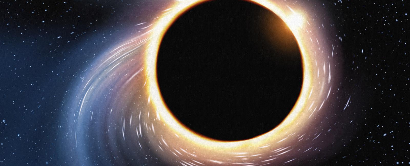 A black hole has no size yet it weighs millions of times more than our sun