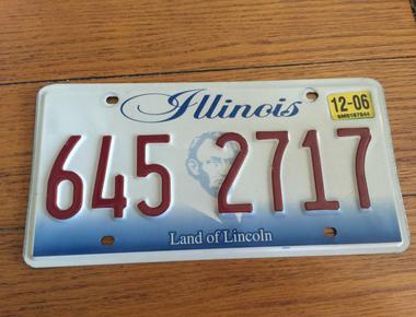 Illinois has the most personalized license plates of any state