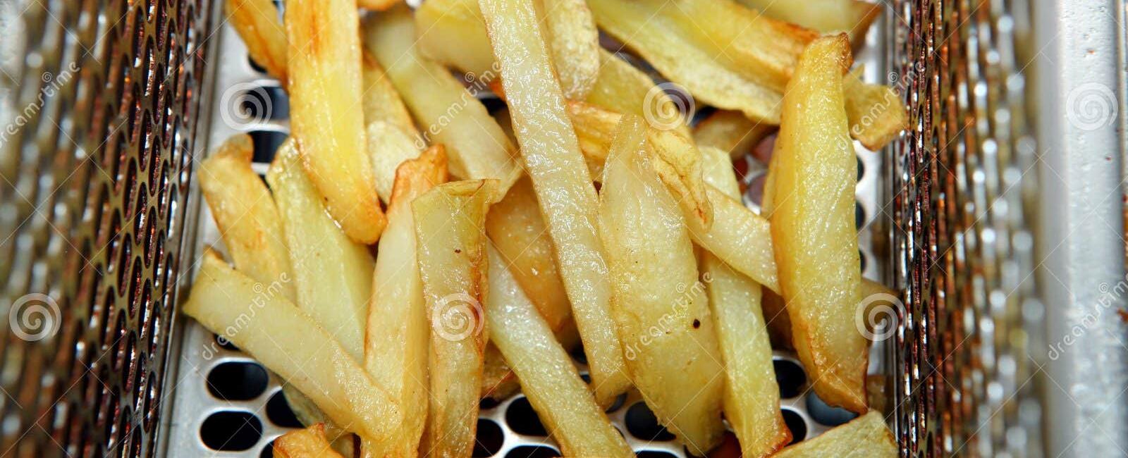 Portion of potatoes sold that are french fried 1 3